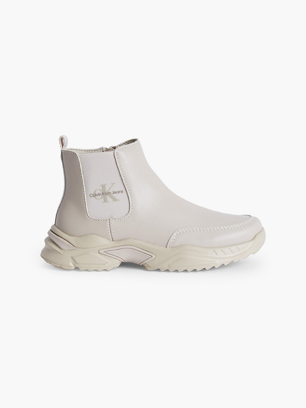 BEIGE Hybride Chelsea-Boots Für Kinder undefined Maedchen Calvin Klein