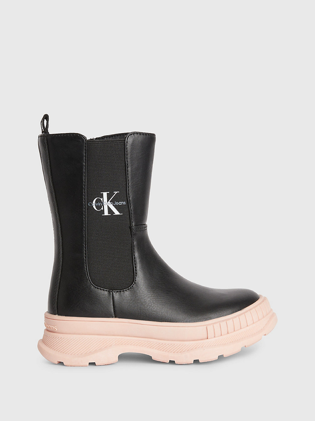 BLACK Kids Chelsea Boots undefined girls Calvin Klein