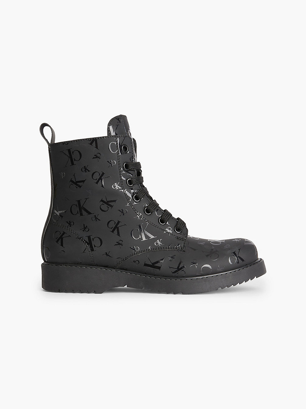BLACK Kinder-Boots Mit Logo undefined Maedchen Calvin Klein