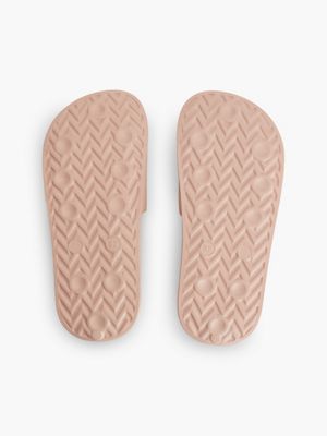 PINK Chanclas para niños de piel sintética de girls CALVIN KLEIN JEANS