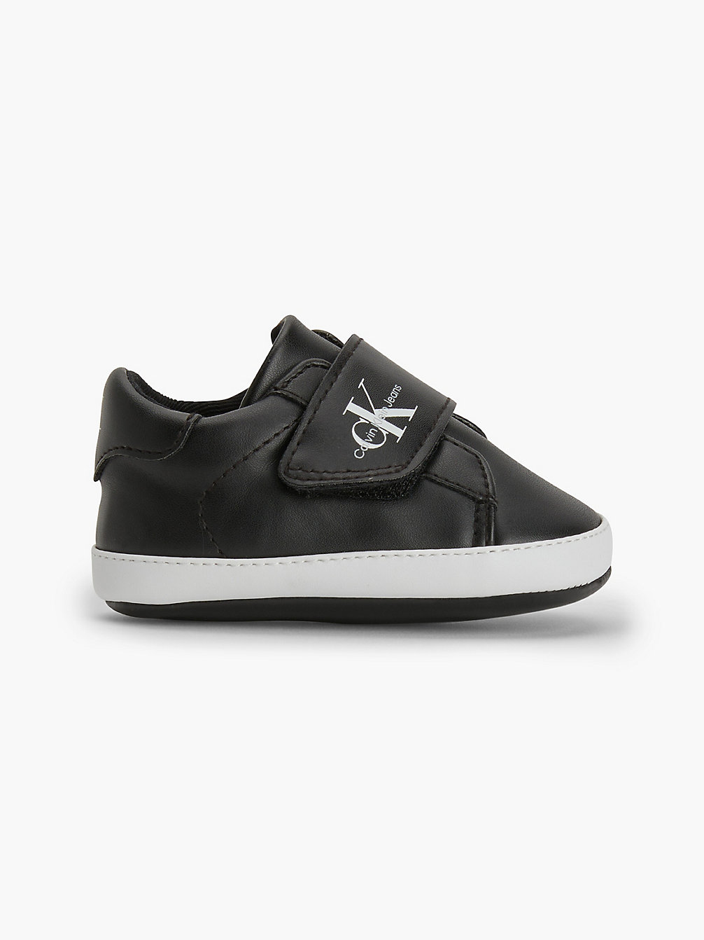 BLACK Recycled Baby Trainers undefined boys Calvin Klein