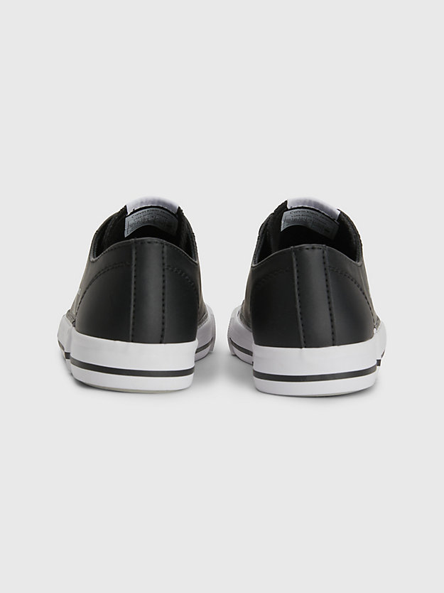 BLACK Recycled Kids Trainers for kids unisex CALVIN KLEIN JEANS