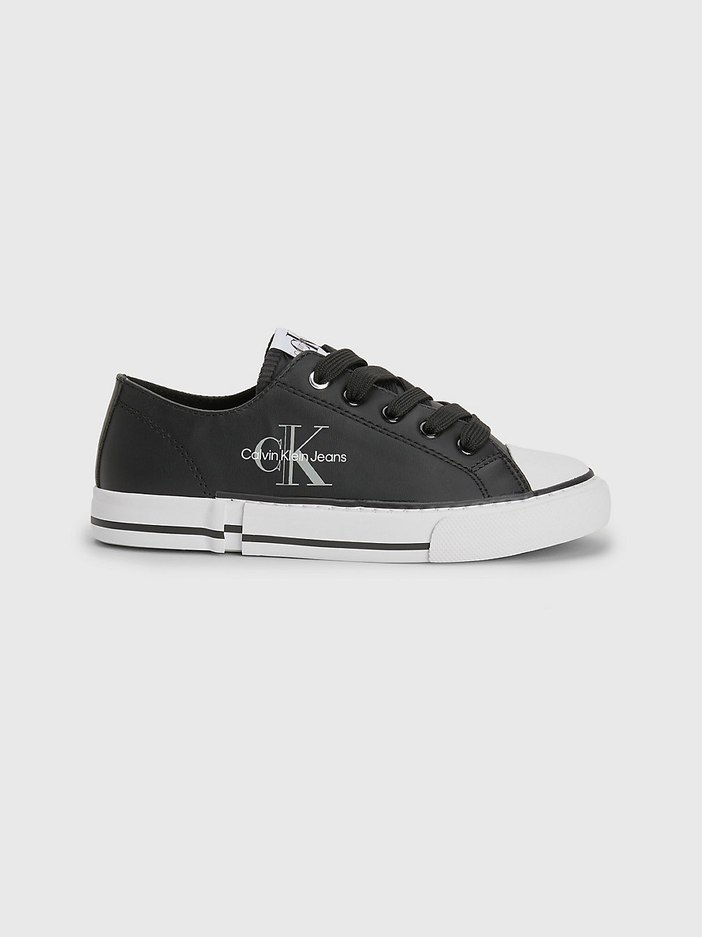 BLACK Recycled Kids Trainers undefined kids unisex Calvin Klein