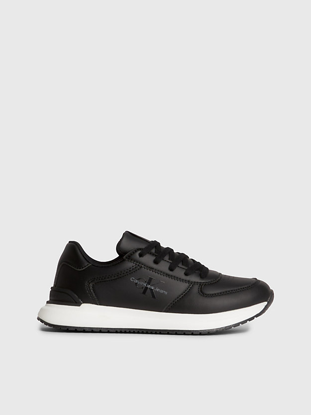 BLACK Kids Trainers for boys CALVIN KLEIN JEANS