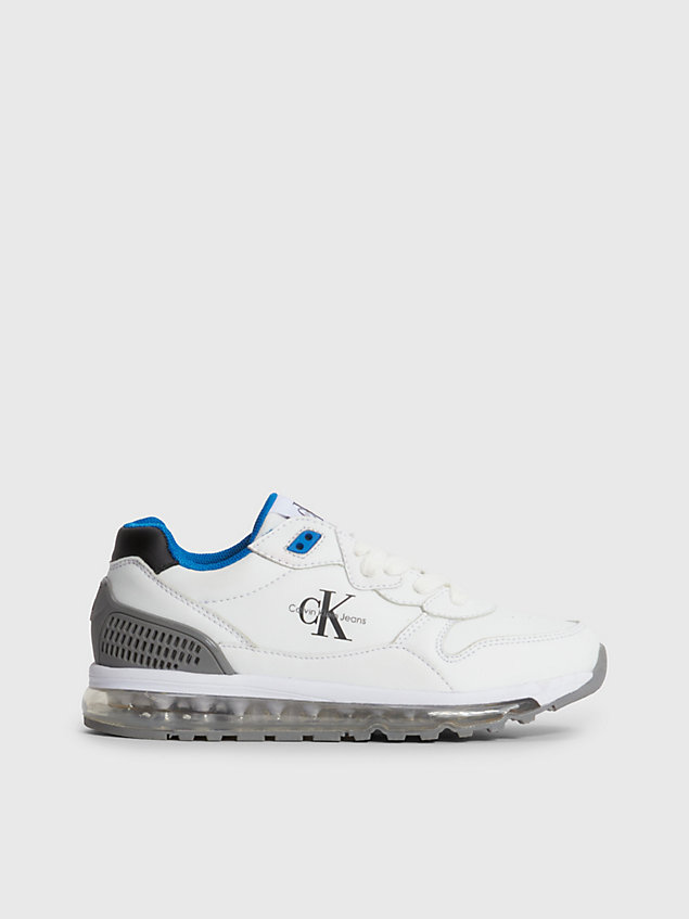white kids trainers for boys calvin klein jeans
