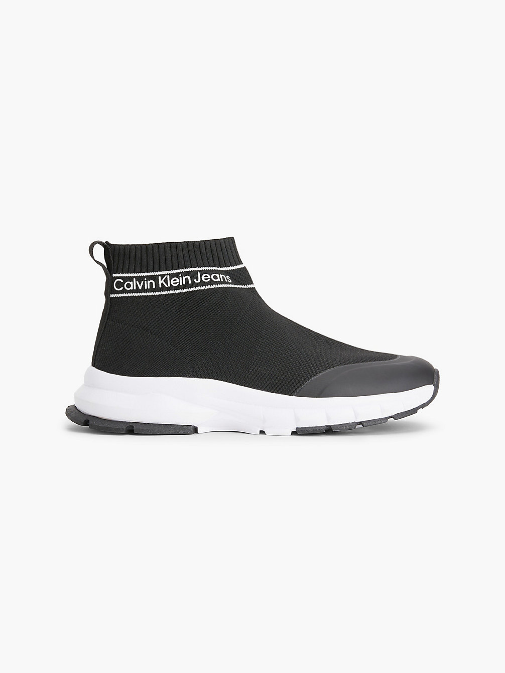 BLACK High Top Sock-Sneakers Für Kinder undefined kids unisex Calvin Klein