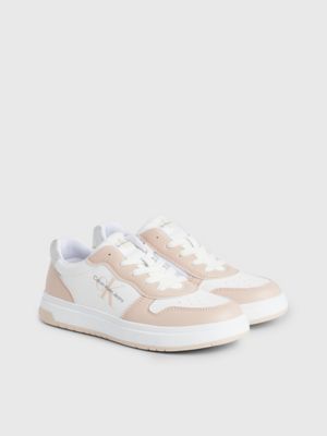 Calvin klein best sale pink trainers