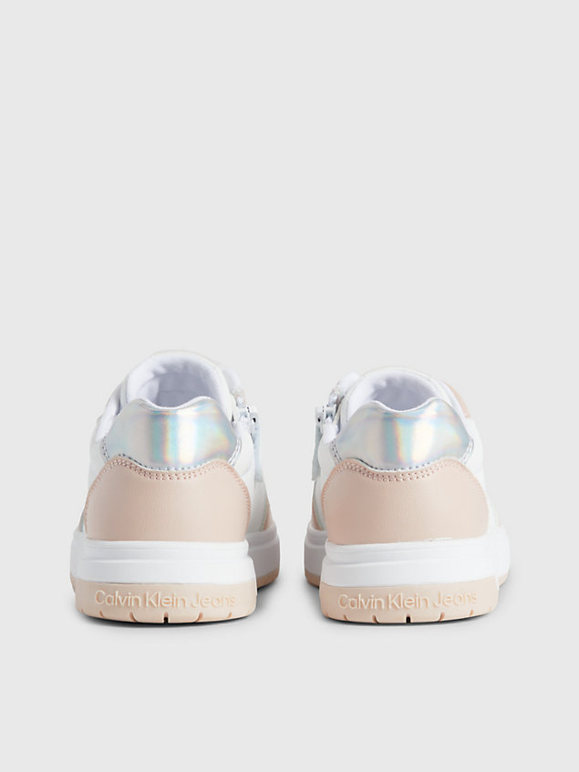 pink kids recycled trainers for girls calvin klein jeans