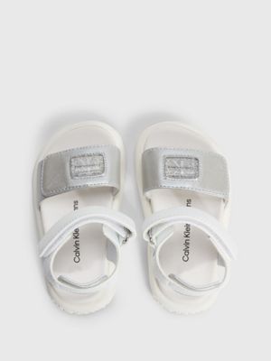 White calvin klein deals sandals