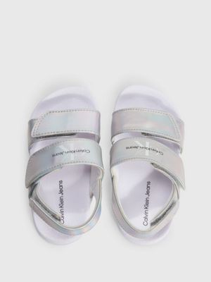 Toddlers and Kids Holographic Sandals Calvin Klein® | EFCK080525904