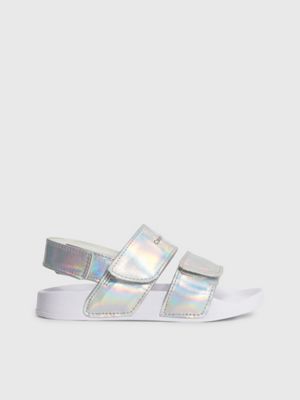 Toddlers and Kids Holographic Sandals Calvin Klein® | EFCK080525904