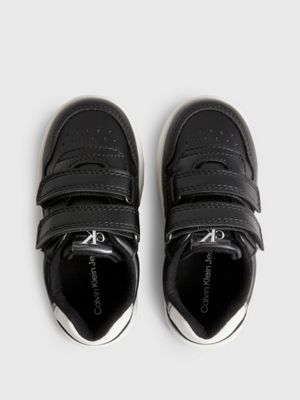 Black velcro hot sale trainers