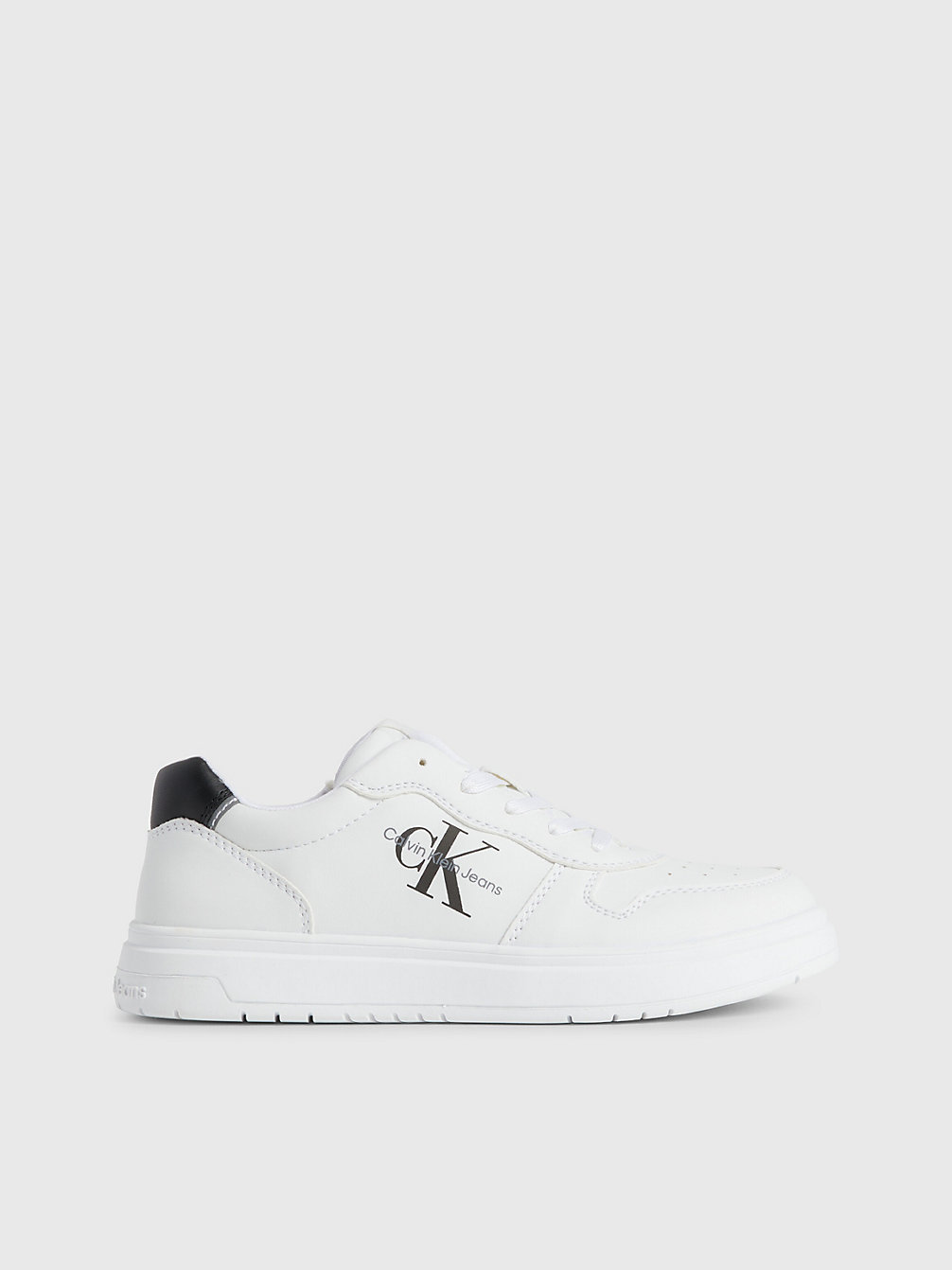 WHITE Kids Recycled Trainers undefined kids unisex Calvin Klein