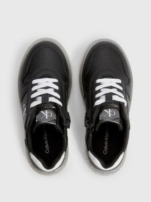 black kids trainers for kids gender inclusive calvin klein jeans