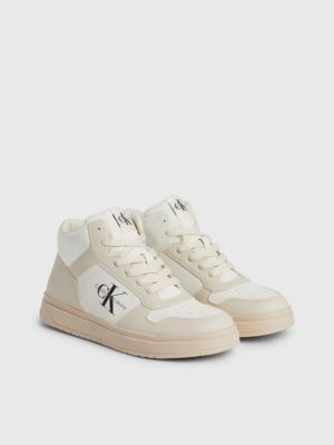 Calvin klein high top hot sale trainers