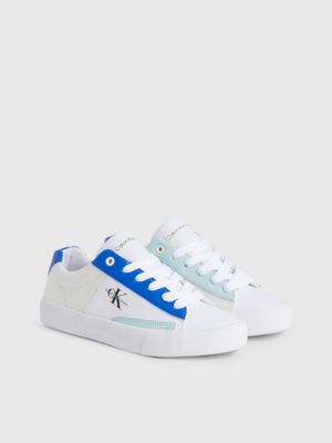 Calvin klein hotsell canvas trainers