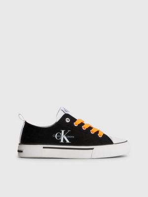 Calvin klein canvas outlet trainers