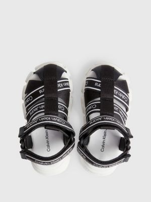 Calvin klein white outlet sandals