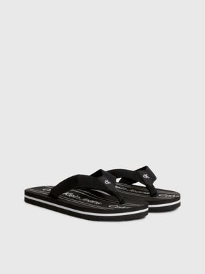 Kids Logo Flip Flops Calvin Klein EFCK080624999