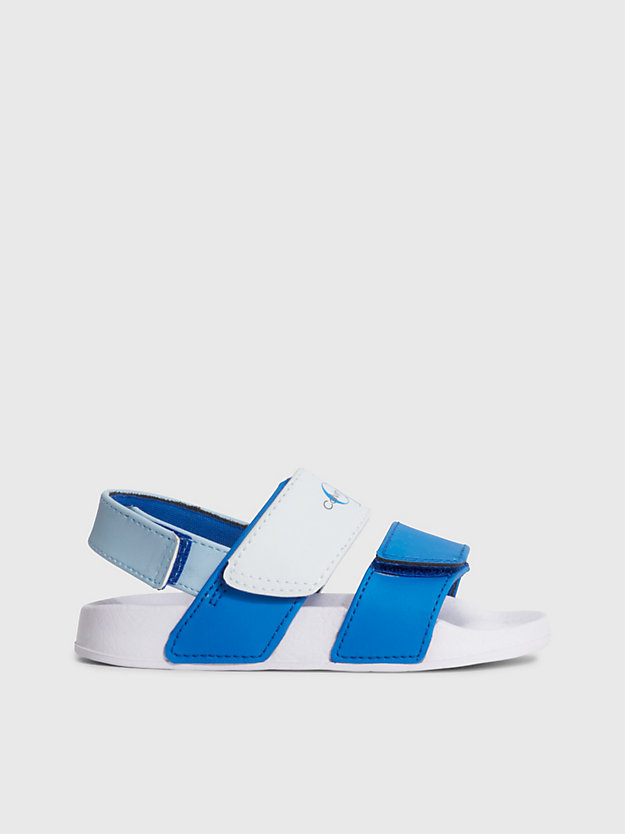 ROYAL/WHITE Toddlers and Kids Sandals for boys CALVIN KLEIN JEANS