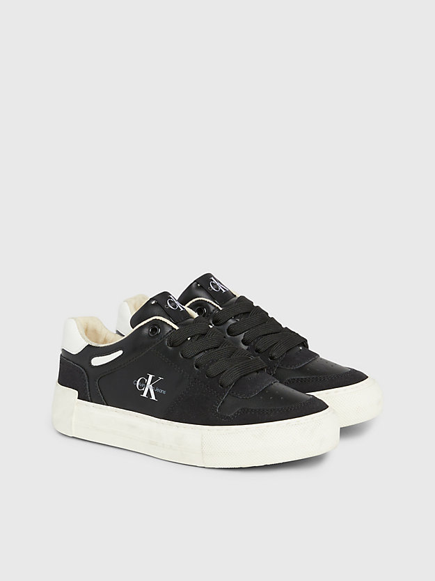 black kids trainers for girls calvin klein jeans