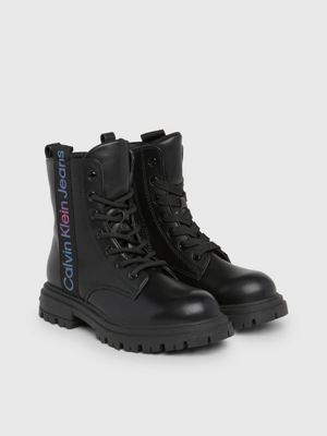 Kids on sale lace boots