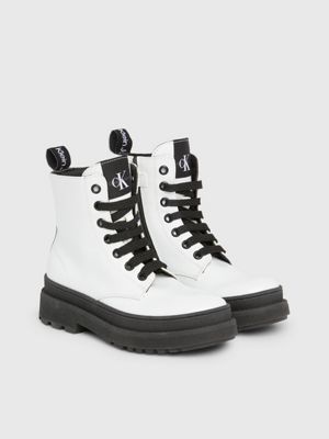 Calvin Klein High Top Lace Up W/zip - High Tops 