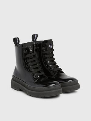 Kids Lace Up Boots Calvin Klein EFCK080703999