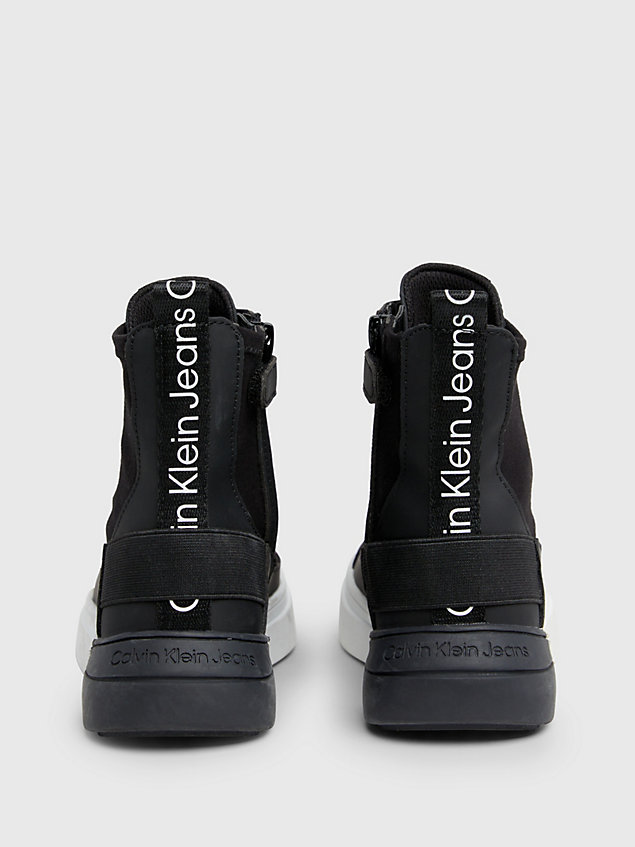 black high top sock-sneakers für kinder für kids unisex - calvin klein jeans