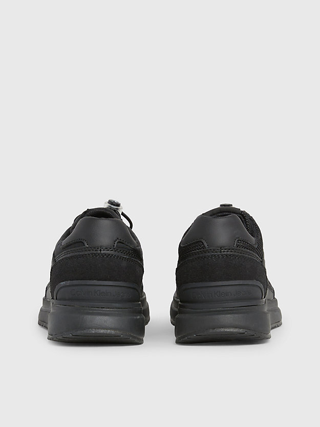 black kids trainers for boys calvin klein jeans