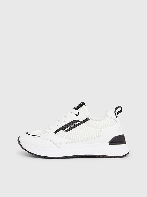 white kids trainers for boys calvin klein jeans