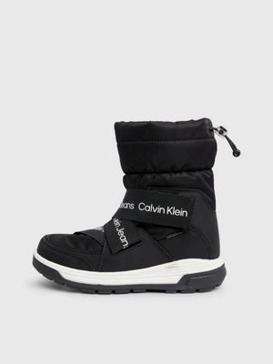 Calvin Klein Kids Logo Boots - 31 - Black - Girls