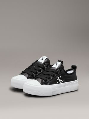 black kids trainers for girls calvin klein jeans