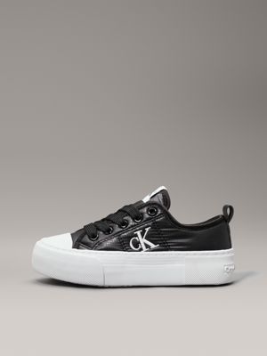 black kids trainers for girls calvin klein jeans