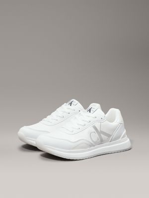 white kids trainers for girls calvin klein jeans