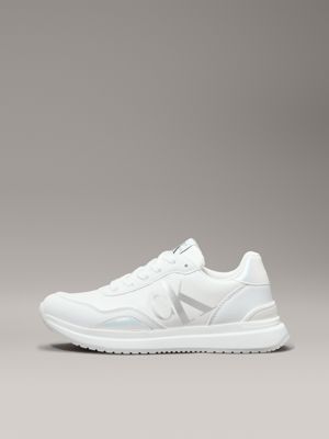 white kids trainers for girls calvin klein jeans