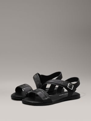 black kids sandals for girls calvin klein jeans