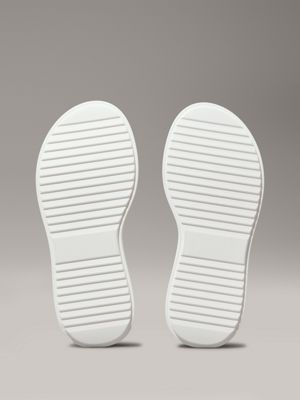 white kids platform sandals for girls calvin klein jeans