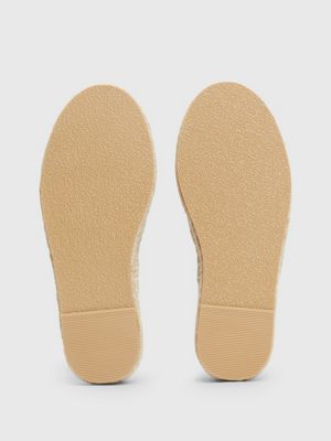 black wedge-espadrilles für kinder für mädchen - calvin klein jeans