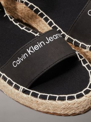 Kids Espadrille Wedge Sandals Calvin Klein EFCK080839999