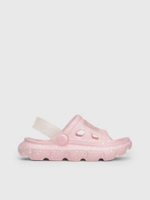 pink kids and toddlers clog sandals for girls calvin klein jeans