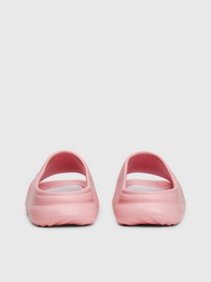 pink kids sliders for girls calvin klein jeans