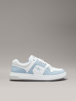 blue kids trainers for kids gender inclusive calvin klein jeans