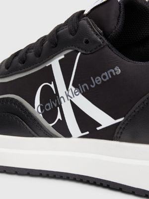 black kids trainers for kids gender inclusive calvin klein jeans