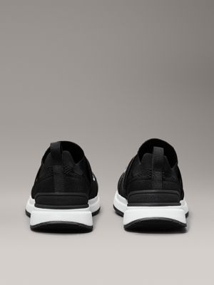 black kids slip-on sock trainers for kids gender inclusive calvin klein jeans