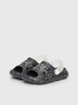 black kids and toddlers clog sandals for kids gender inclusive calvin klein jeans