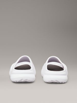 white kids sliders for kids gender inclusive calvin klein jeans