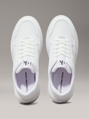 white kids trainers for girls calvin klein jeans