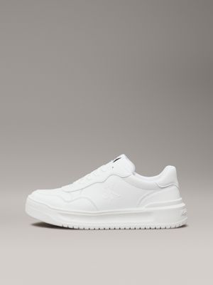 white kids trainers for girls calvin klein jeans