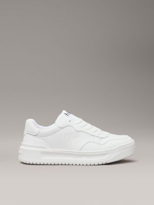 white kids trainers for girls calvin klein jeans